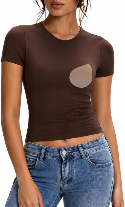 Monfeo Built in Bra T-shirts