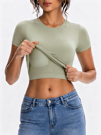 Monfeo Built in Bra T-shirts